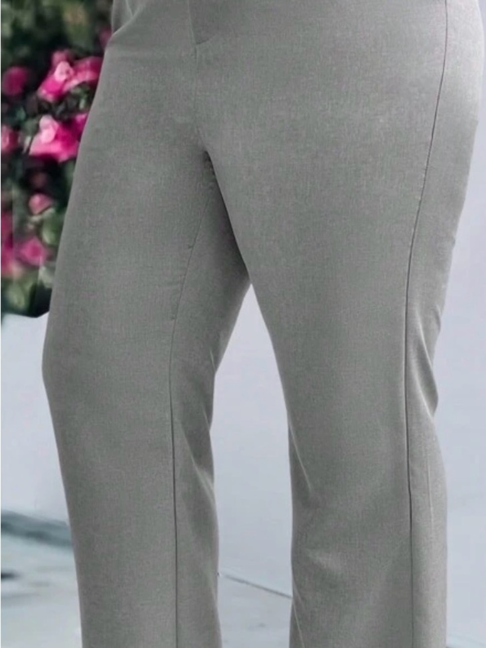 SHEIN Men's Straight Dress Pants - Gray
